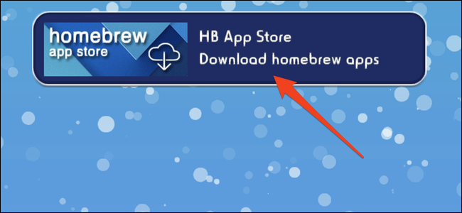 Wii U Homebrew Start Screen