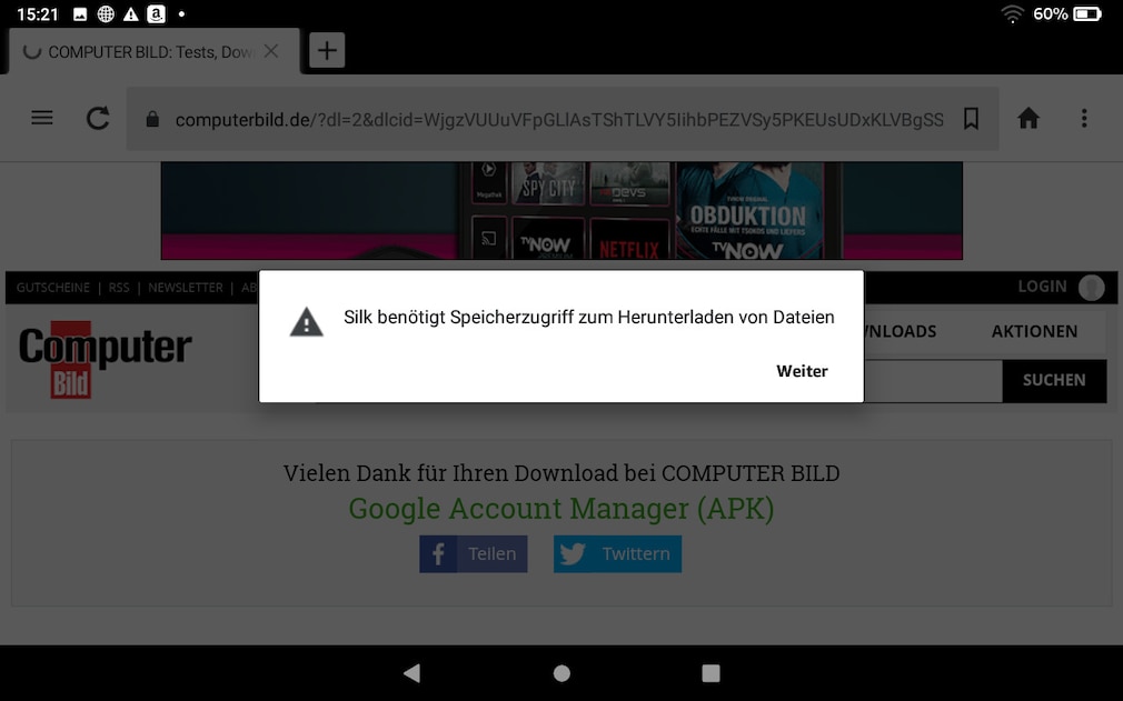 Установите Google Play Store на планшет Amazon Fire