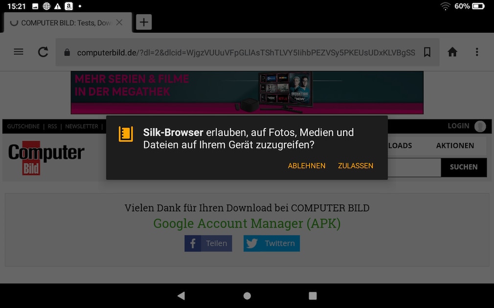 Установите Google Play Store на планшет Amazon Fire