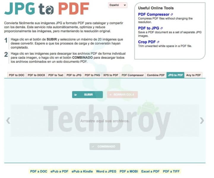 JPG2PDF convert PDF to Word