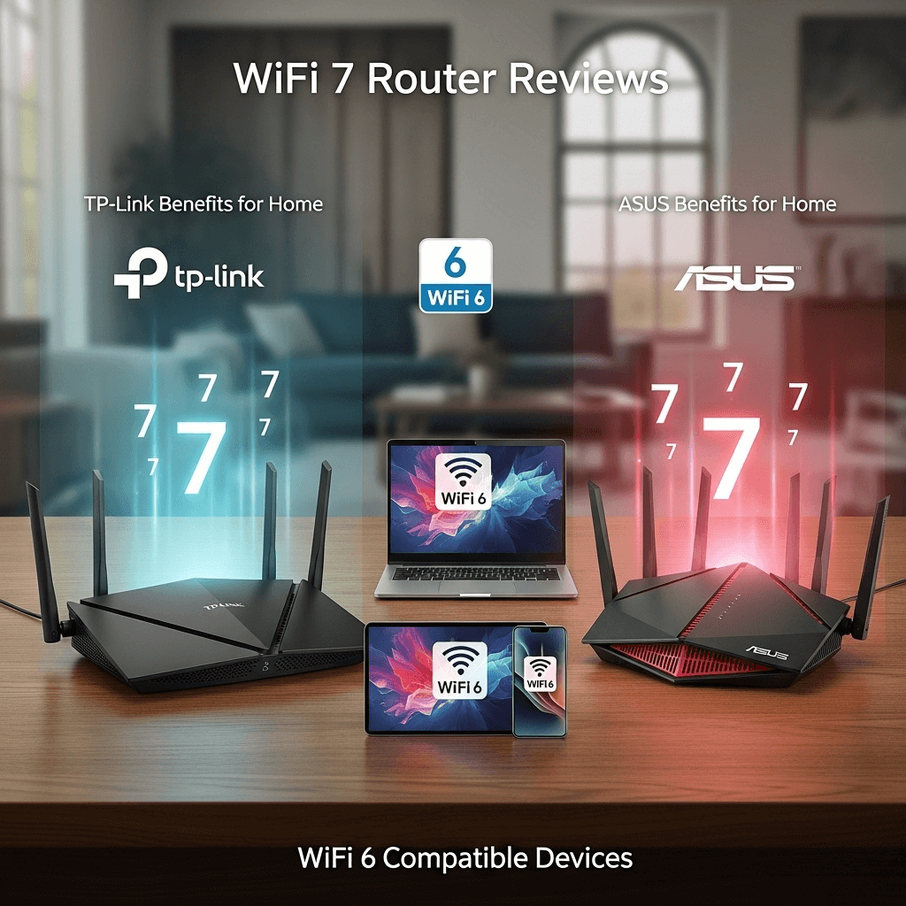 Best wifi 7 router reviews vs wifi 6 compatible devices tp link asus benefits for home.png