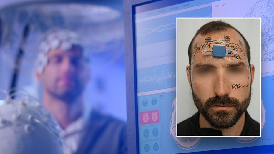 Innovative Face-Embedded “E-Tattoo” Monitors Mental Fatigue in High-Stress Professions